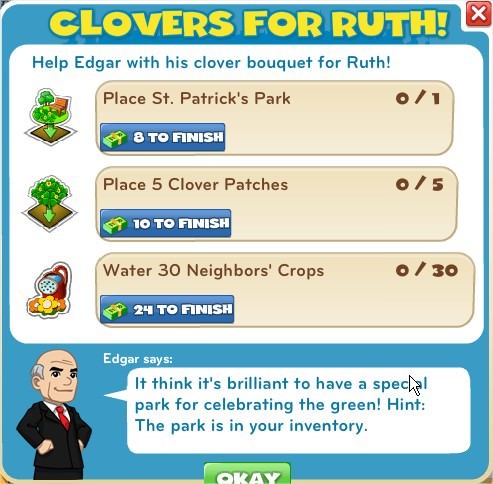 Clovers for Ruth