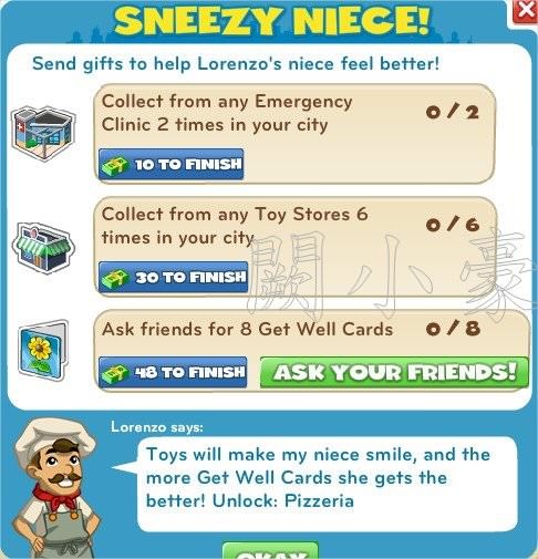 Sneezy Niece!