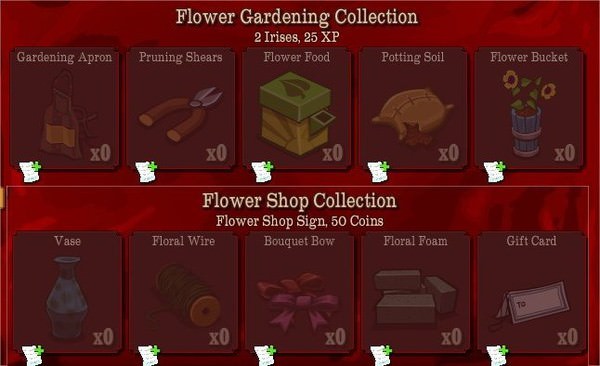 FrontierVille, Flower Shop
