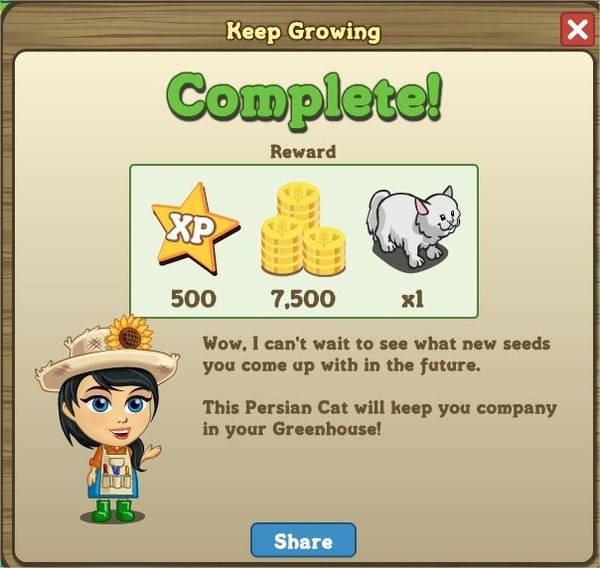 FarmVille, Keep Growing