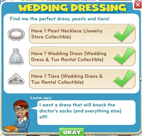 Wedding dressing