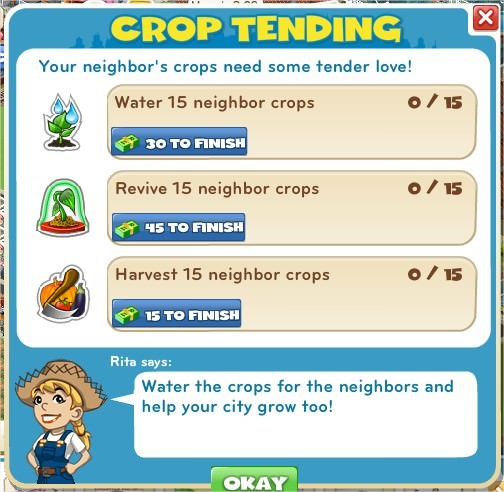 Crop Tending