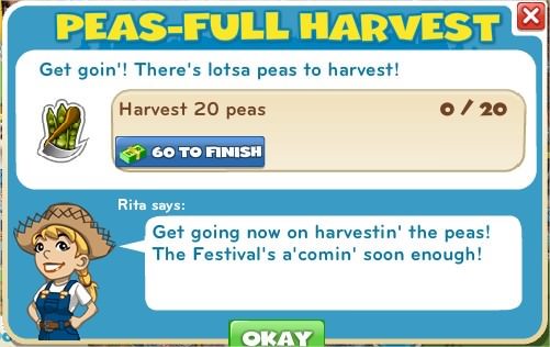 Peas-full Harvest