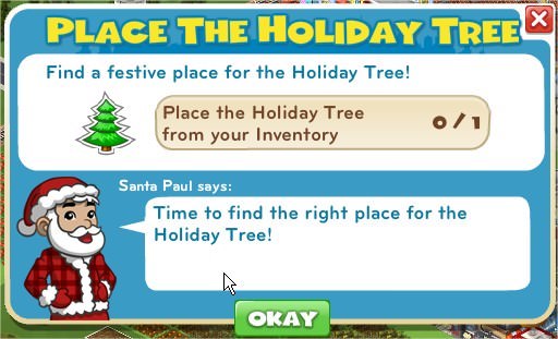 Place The Holiday Tree