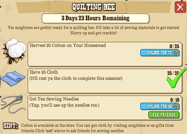 QUILTING BEE