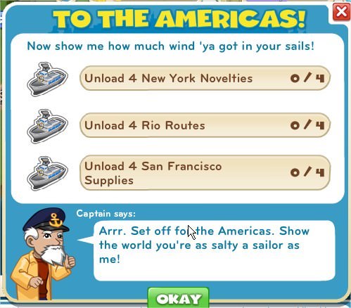 To The Americas!