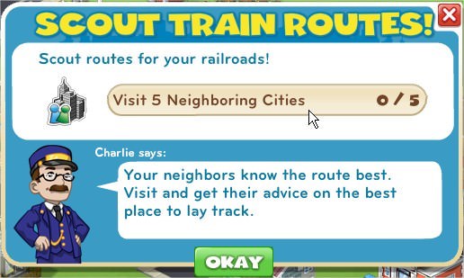 Scout Train Routes!