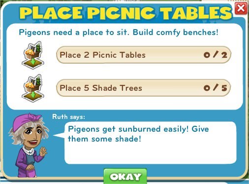 Place Picnic Tables