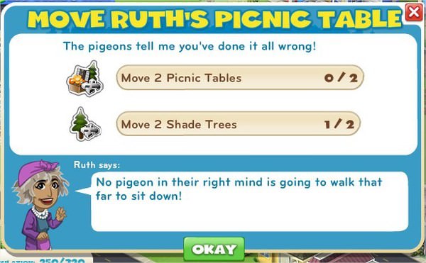 Move Ruth's Picnic Table