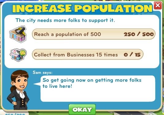 Increase Population