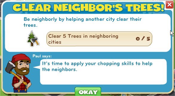 Clear Neighbor's Trees!