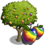 Rainbow Apple Tree 彩虹蘋果樹