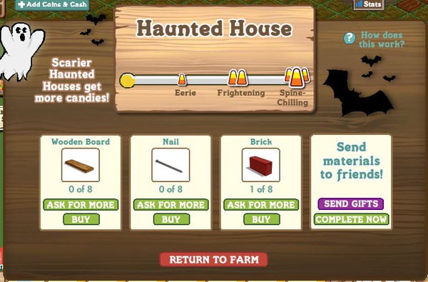 FarmVille, Haunted House