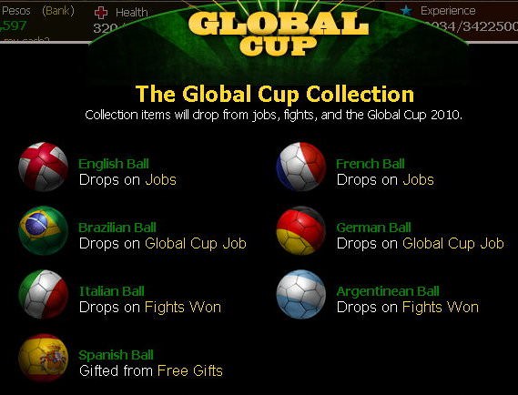mafia wars, global cup