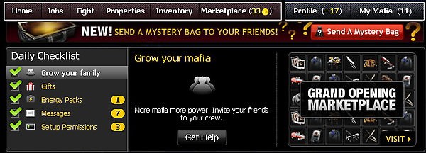 mafia 
wars, crew collection