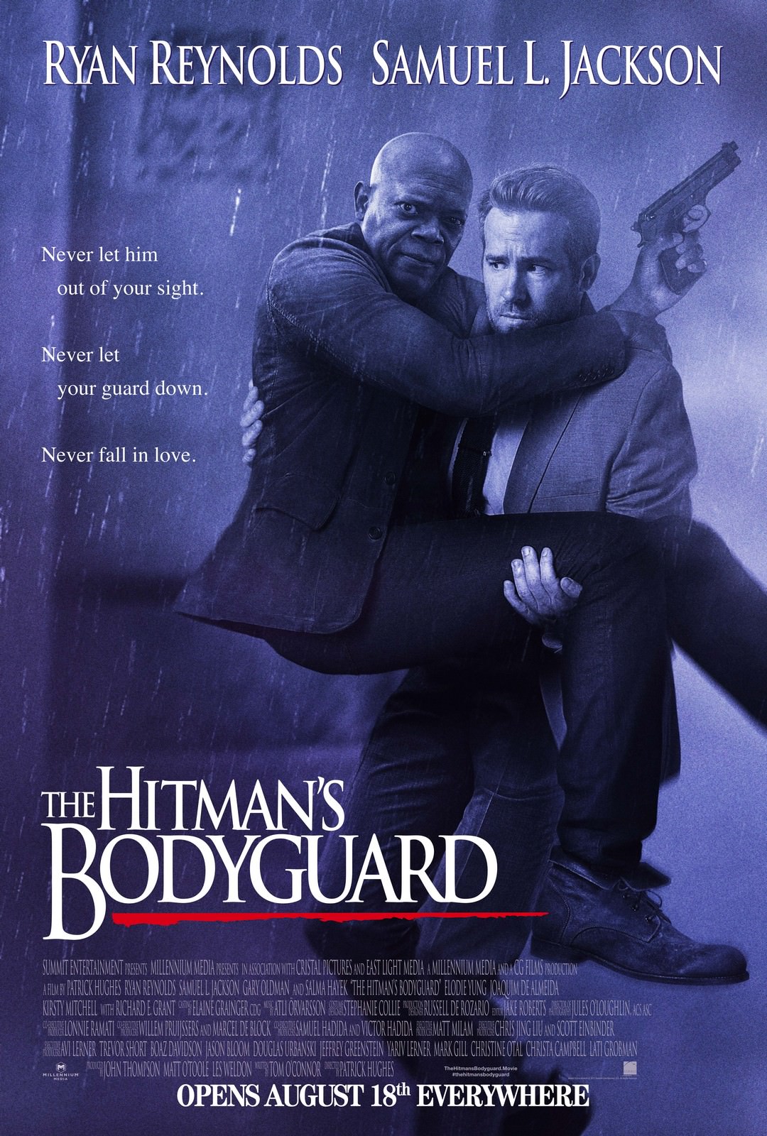 Movie, The Hitman’s Bodyguard(美國, 2017) / 殺手保鑣(台) / 鑣救殺手(港) / 杀手的保镖(網), 電影海報, 美國