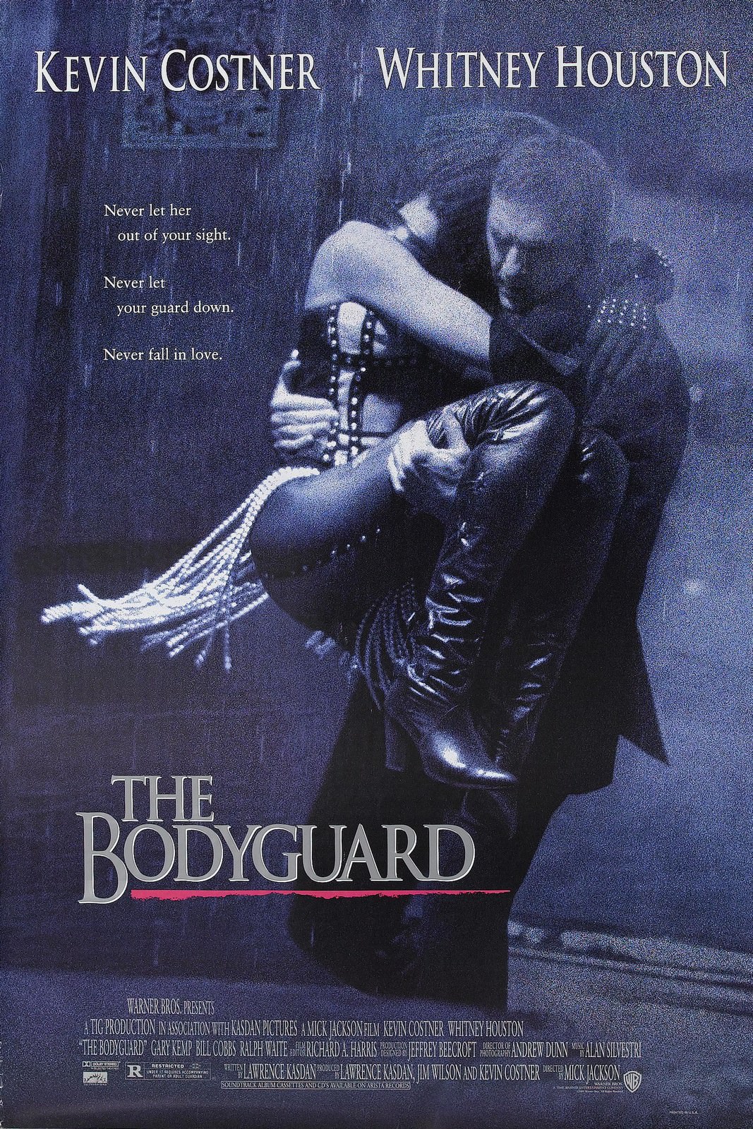 Movie, The Bodyguard(美國, 1992) / 終極保鑣(台) / 護花傾情(港) / 保镖(網), 電影海報, 美國