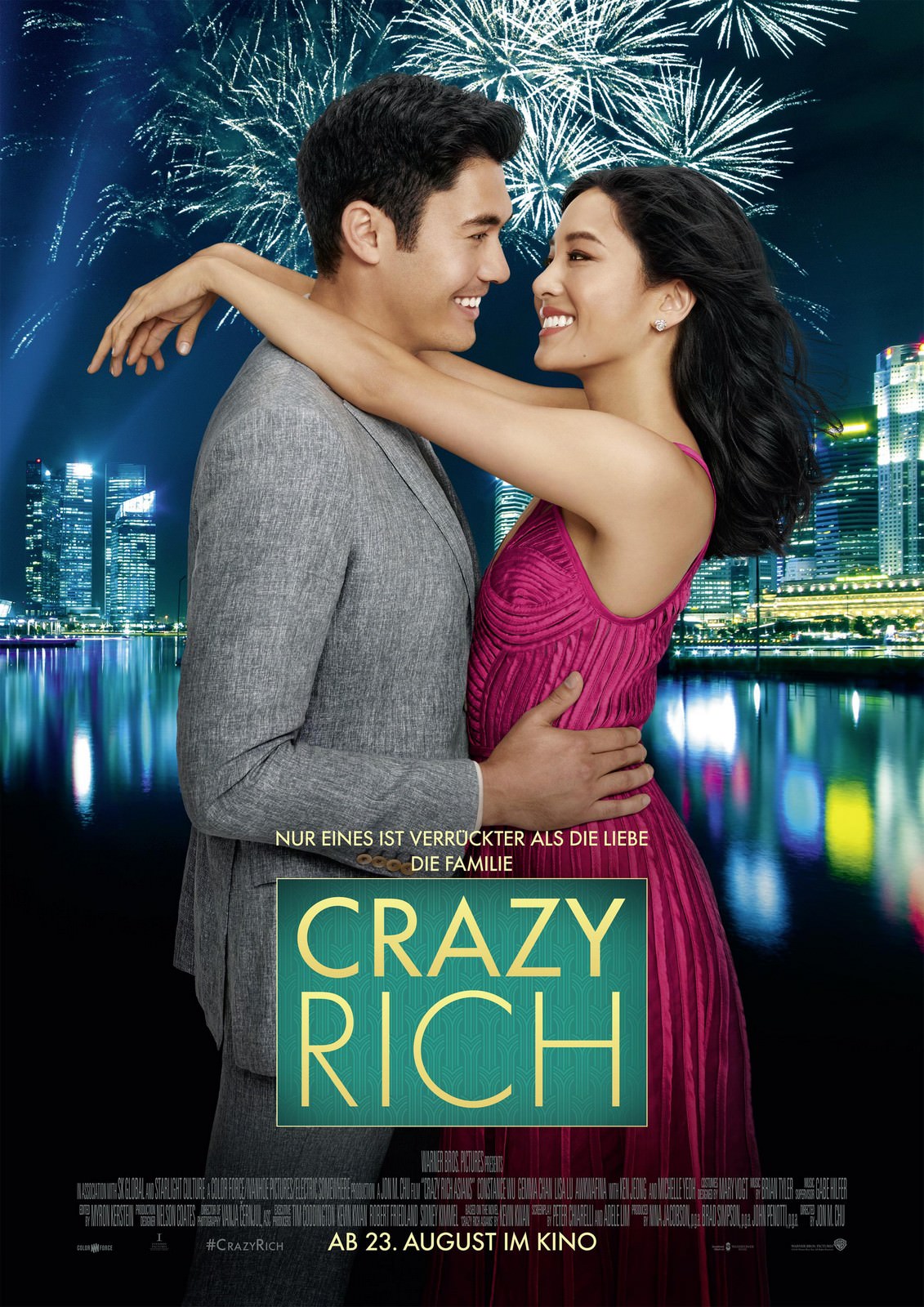 Movie, Crazy Rich Asians(美國, 2018) / 瘋狂亞洲富豪(台) / 我的超豪男友(港) / 摘金奇缘(網), 電影海報, 德國