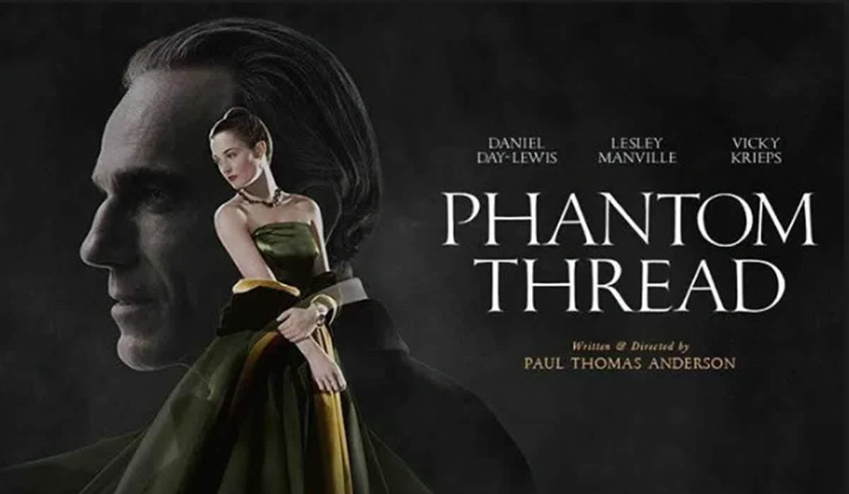Movie, Phantom Thread(美國) / 霓裳魅影(台.港) / 魅影缝匠(網), 電影海報, 美國, 橫版