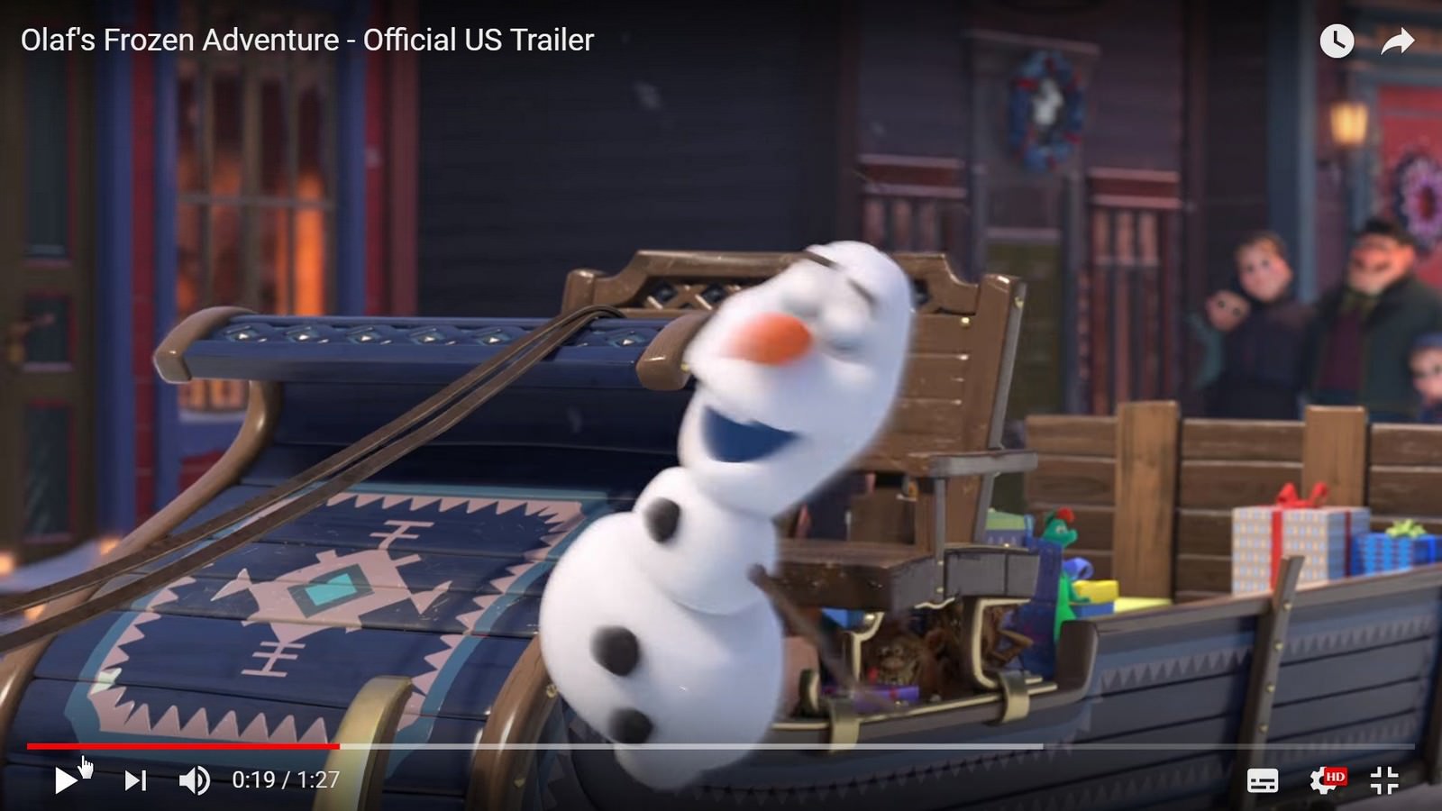 Movie, Olaf's Frozen Adventure(美國, 2017年) / 雪寶的佳節冒險(台灣), 電影劇照, 彩蛋整理分析