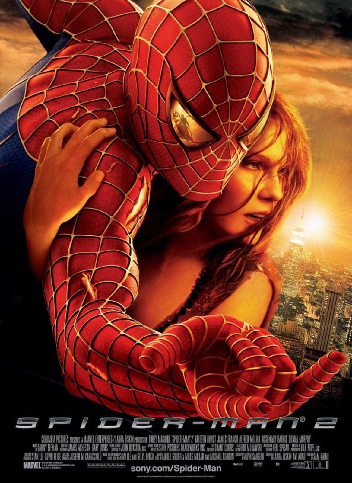 Movie, Spider-Man 2(美國, 2004年) / 蜘蛛人2(台灣) / 蜘蛛侠2(中國) / 蜘蛛俠2(香港), 電影海報, 美國