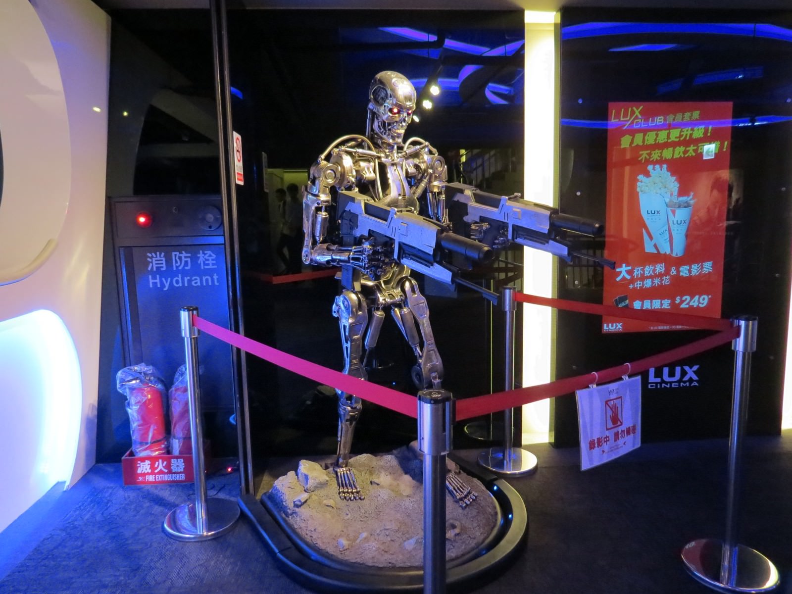 Movie, The Terminator(美國, 1985年) / 魔鬼終結者(台灣) / 未來戰士(香港) / 终结者(網路), 電影宣傳模型