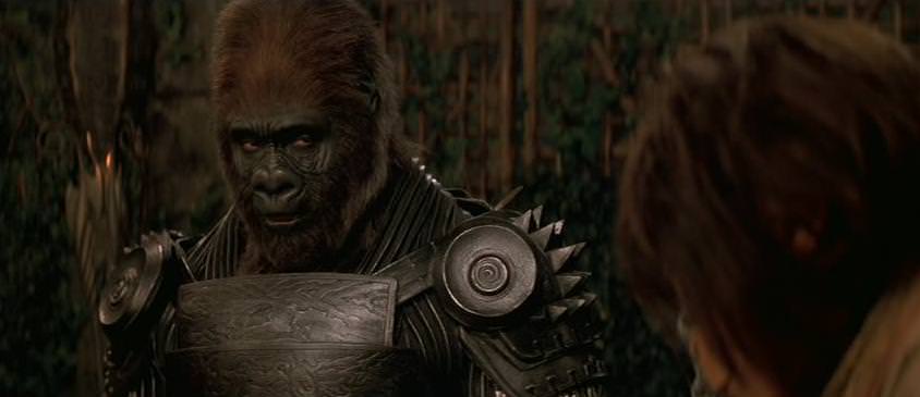 Movie, Planet of the Apes(美國, 2001年) / 決戰猩球(台灣) / 猿人爭霸戰(香港), 電影角色與演員介紹