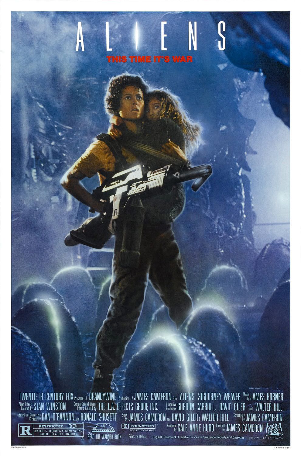 Movie, Aliens(美國, 1986年) / 異形2(台灣), 電影海報, 美國