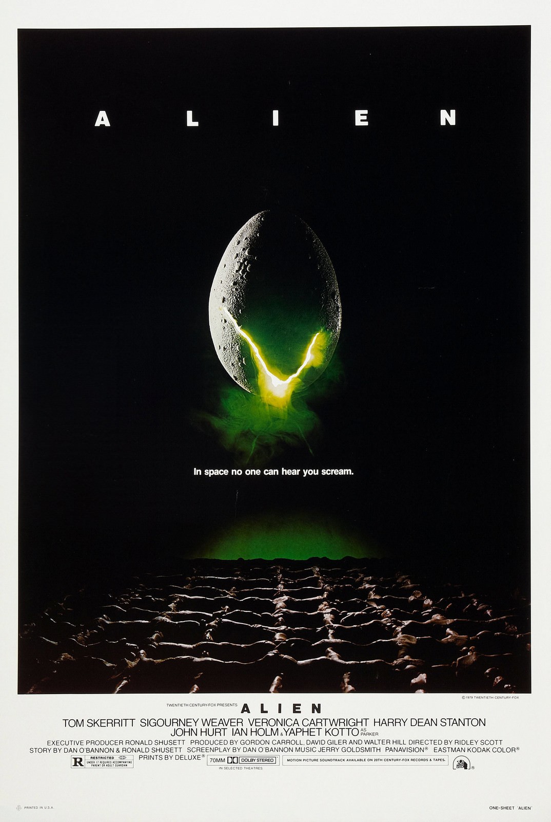 Movie, Alien(美國, 1979年) / 異形(台灣.香港), 電影海報, 美國