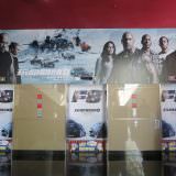 Movie, The Fate of the Furious(美國, 2017年) / 玩命關頭8(台灣) / 速度与激情8(中國) / 狂野時速8(香港), 廣告看板, 大直美麗華影城