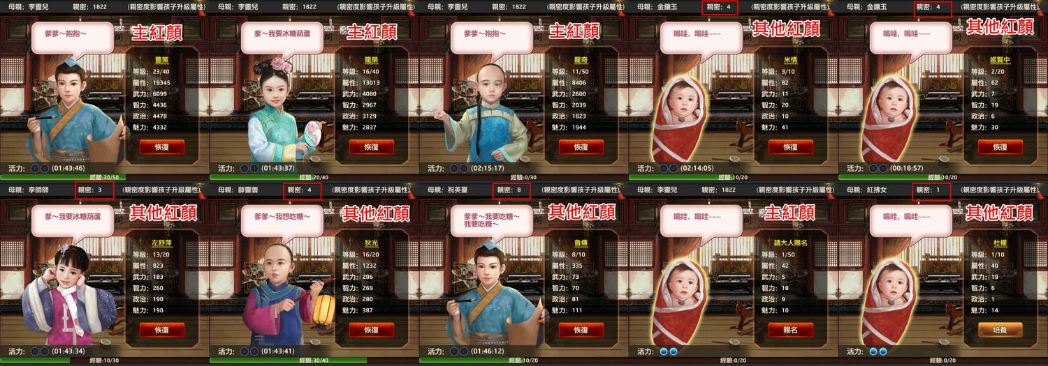 手機遊戲, 叫我官老爺, 子嗣, 百萬狀元