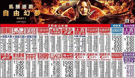 Movie, The Hunger Games: Mockingjay - Part 1 (飢餓遊戲：自由幻夢I) (饥饿游戏3：嘲笑鸟) (飢餓遊戲終極篇：自由幻夢1), 電影海報